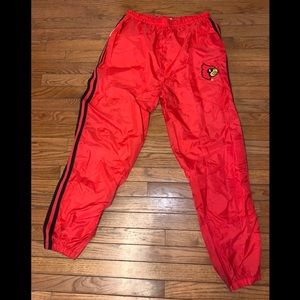 Louisville Cardinal Windbreaker Pants